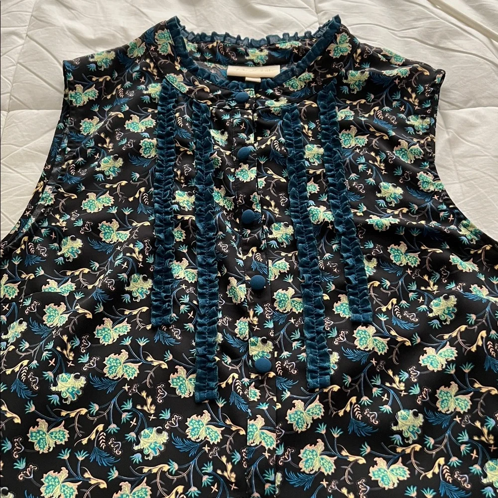 Beautiful paisley Modcloth sleeveless top 🦚 - Picture 3 of 6